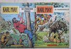 Karl May, 2x (SC), Meerdere stripboeken, Ophalen of Verzenden, Gelezen, Studio Vandersteen