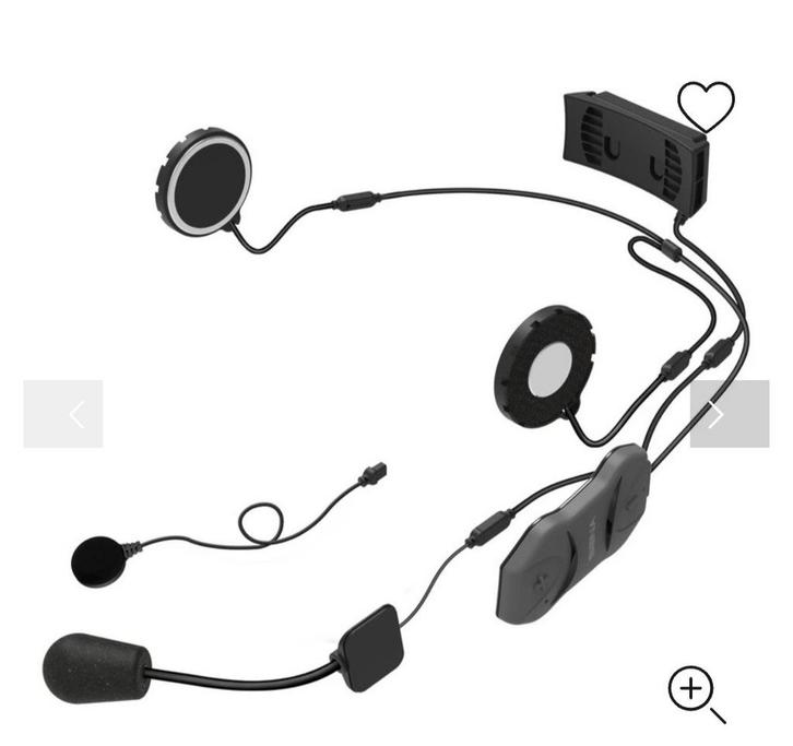 Sena 10R Bluetooth Headset - Motorcommunicatie, Motoren, Kleding | Motorhelmen, Jethelm, Overige merken, Tweedehands, Ophalen of Verzenden