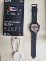 Zgan FlinQ sporthorloge smartwatch € 25 !, Zwart, Ophalen of Verzenden, Zo goed als nieuw, GPS
