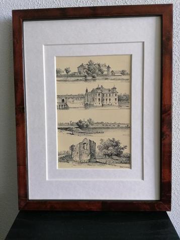 Craandijk Litho Limburg Asselt Hillenraad Oubborg 1880 (9) beschikbaar voor biedingen