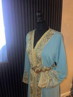 Licht blauwe takshita met goud maat 38/44, Maat 38/40 (M), Overige typen, Blauw, Ophalen of Verzenden