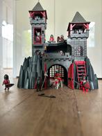 Playmobil kasteel met 10 ridders, draak en heel veel meer!, Ophalen of Verzenden, Zo goed als nieuw