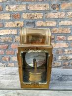 Antieke koperen lamp van Gebr. Smink, Antiek en Kunst, Antiek | Lampen, Ophalen