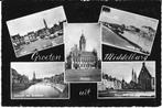 Middelburg, Loskade, Dokzicht, Groenmarkt, Stadhuis, Markt, Verzenden, 1960 tot 1980, Gelopen, Zeeland