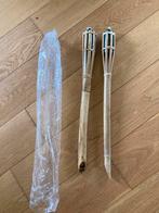2 fakkels - nieuw, Tuin en Terras, Fakkels, Ophalen of Verzenden, Nieuw