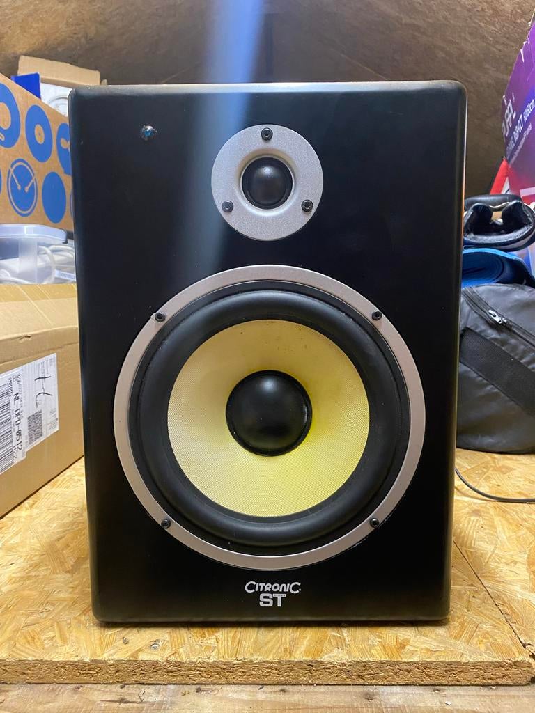 Citronic ST Actieve Studio Speakers / Monitoren - Set, Gebruikt, Minder dan 60 watt, Front, Rear of Stereo speakers, Ophalen