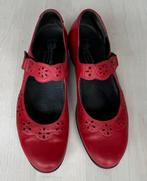 Durea rode ballerina’s maat 38 wijdte E, Durea, Gedragen, Rood, Ballerina's