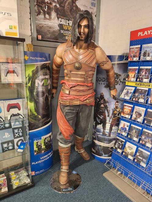 Prince of Persia Warrior Within - Levensgroot beeld - Muckle, Verzamelen, Poppetjes en Figuurtjes, Gebruikt, Ophalen