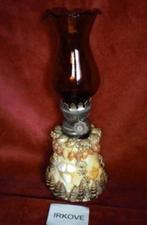 OUD SCHELPEN OLIELAMPJE * Pure Kitsch *, Antiek en Kunst, Antiek | Lampen, Verzenden