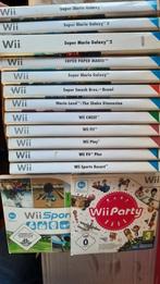 Wii Games - Mario, Lego, Disney, Just Dance, Fifa, Big Beach, Spelcomputers en Games, Games | Nintendo Wii, Vanaf 3 jaar, Overige genres