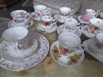 Royal Diverse kops en schotels beschikbaar voor biedingen