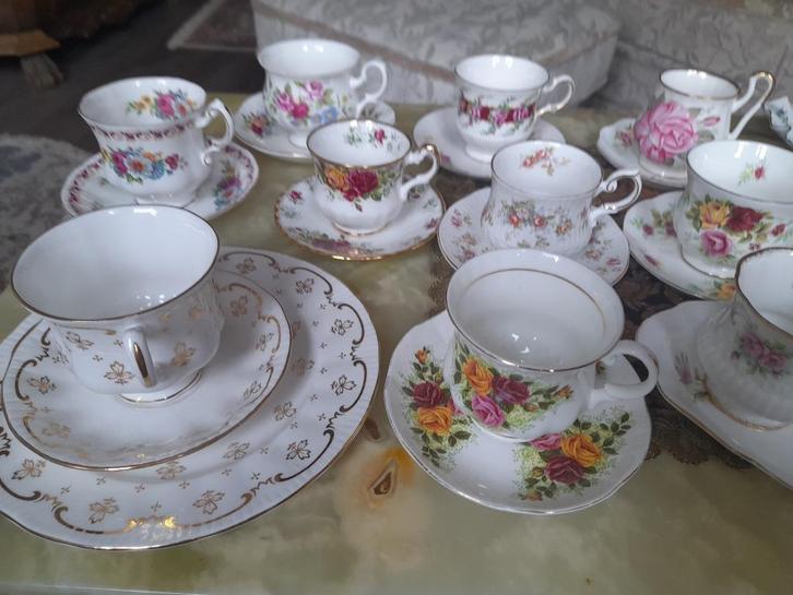 Royal Diverse kops en schotels, Antiek en Kunst, Antiek | Servies los, Ophalen of Verzenden