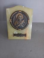 Vintage Religieuze Plaque Heilige Theresia, Antiek en Kunst, Antiek | Religie, Ophalen of Verzenden