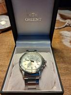 Vintage Orient SP Classic Design 44mm., Ophalen of Verzenden, Zo goed als nieuw, Leer, Overige merken