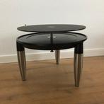 Giorgetti Roi salontafel bijzettafel glas design vintage, Ophalen