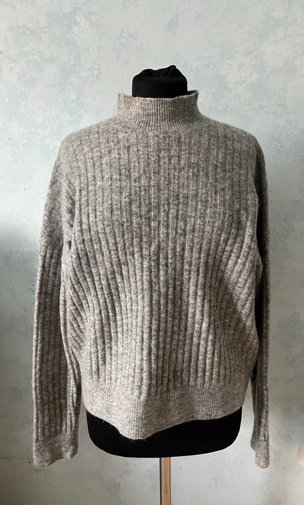 Wollen trui maat M van H&M superzacht ZGAN, Verzenden, Zo goed als nieuw, Maat 38/40 (M), Grijs