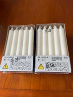 Witte kaarsen, Ophalen of Verzenden, Zo goed als nieuw, Overige materialen, Minder dan 25 cm