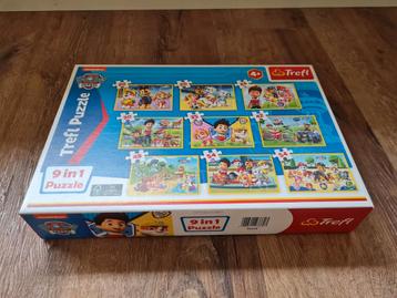 Paw Patrol puzzels beschikbaar voor biedingen