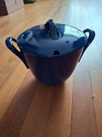Rorstrand blauwe schaal met deksel Bla Eld, Ophalen of Verzenden