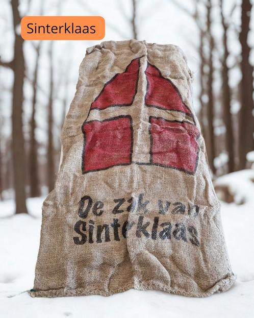 Sinterklaas juten zak voor cadeaus, Diversen, Sinterklaas, Zo goed als nieuw, Ophalen of Verzenden