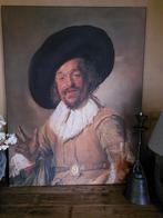 "De Vrolijke Drinker" op doek., Ophalen