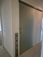 glazen binnen deur, Binnendeur, 200 tot 215 cm, Ophalen, 100 tot 120 cm