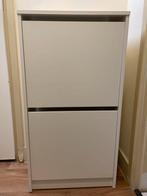 Schoenenkast Ikea Bissa (2 vakken), Huis en Inrichting, Kasten | Schoenenkasten, Ophalen, Zo goed als nieuw