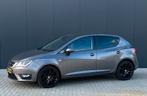 Seat Ibiza 1.0 TSI 70KW 5DRS 2016 Grijs, Auto's, Voorwielaandrijving, Stof, 40 €/maand, Zwart