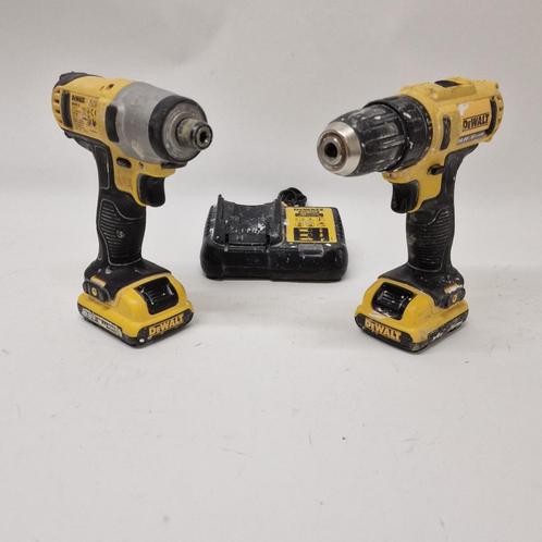 DeWalt DCD710 + DCF815 Accu SET | Incl garantie, Doe-het-zelf en Verbouw, Gereedschap | Boormachines, Gebruikt