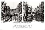 Amsterdam Toen en Nu 1865 - 1986 - 4 ansichtkaarten, Verzamelen, Verzenden, Voor 1920, Ongelopen, Noord-Holland