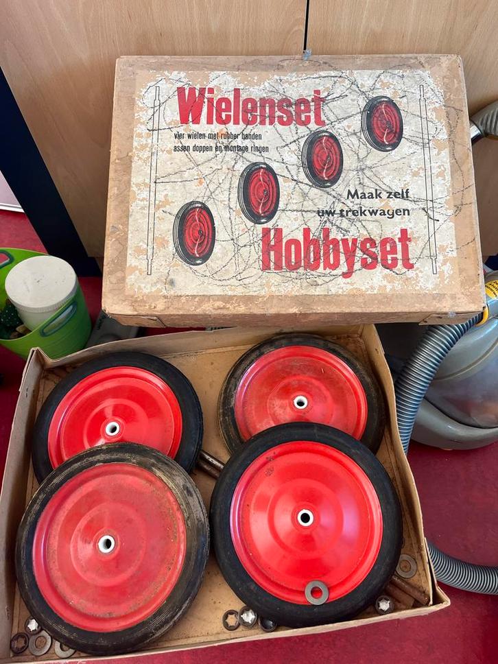 Wielenset Bolderkar, Hobby en Vrije tijd, Knutselen, Nieuw, Gereedschap of Toebehoren, Ophalen