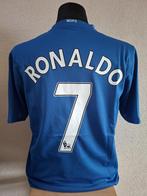 Cristiano Ronaldo Manchester United shirt - Maat L, Ophalen of Verzenden, Zo goed als nieuw, Maat 52/54 (L), Blauw