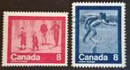 CANADA - Olympische Spelen 1974, Postzegels en Munten, Postzegels | Amerika, Verzenden, Gestempeld, Noord-Amerika