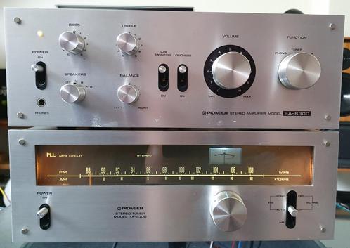 Pioneer Vintage SA-6300 Versterker met bijpassende TX-5300 t, Audio, Tv en Foto, Versterkers en Receivers, Gebruikt, Stereo, Minder dan 60 watt
