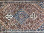 Handmade Persian wool Antique Qashqai carpet 144x218cm, Gebruikt, 100 tot 150 cm, 200 cm of meer, Ophalen of Verzenden