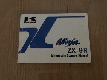 ORIGINELE HANDLEIDING KAWAZAKI ZX-9R 1997-1998 beschikbaar voor biedingen