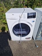 AEG Warmtepomp Droger & Miele W1 Wasmachine - 8kg, Gebruikt, 8 tot 10 kg, Ophalen of Verzenden, Voorlader