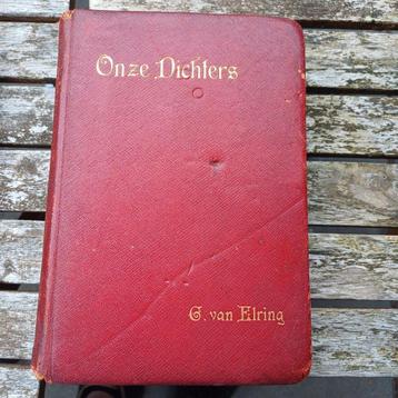 Antiek boek G van Elring - Onze Dichters  beschikbaar voor biedingen