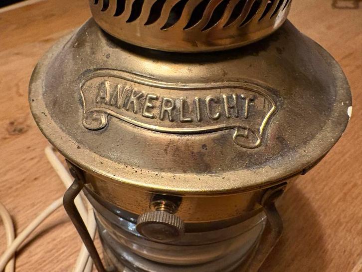 Vintage Ankerlicht Scheepslamp, Antiek en Kunst, Antiek | Lampen, Ophalen of Verzenden