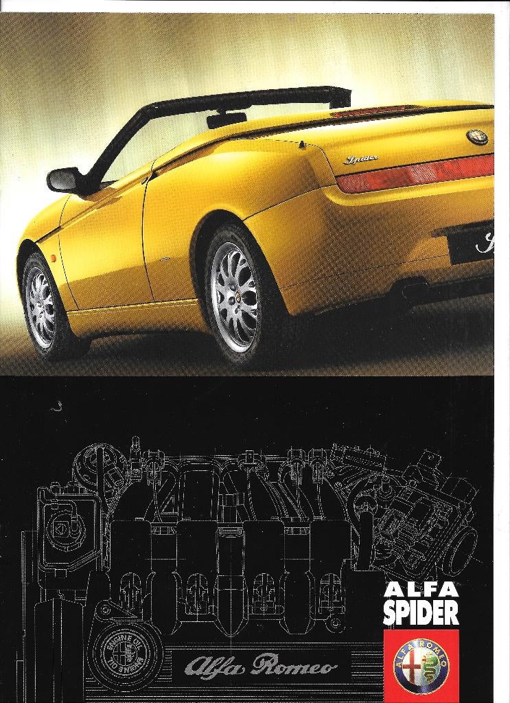 ALFA ROMEO SPIDER 1998, Ophalen of Verzenden, Zo goed als nieuw, Alfa Romeo