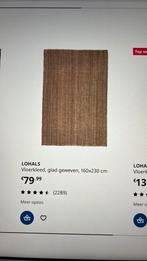 Zgan Ikea jute vloerkleed Lohals 160x330cm, Huis en Inrichting, Stoffering | Tapijten en Kleden, Ophalen, 150 tot 200 cm, 200 cm of meer