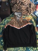 Shein mix kleurige panter print hoodie, Shein, Ophalen of Verzenden, Gedragen, Maat 42/44 (L)