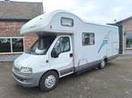 Hymer alkoof 2006 2x airco grote garage eig, Caravans en Kamperen, Bedrijf, Hymer, Integraal