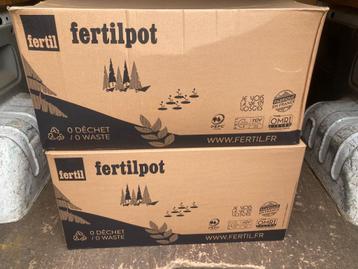 T.K. 12600 ronde Fertilpot zaaipotjes 6 x 6 cm Stekpotjes beschikbaar voor biedingen