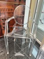 4x Philipp Starck Ghost Stoelen - Transparant Design, Huis en Inrichting, Stoelen, Ophalen, Gebruikt, Vier