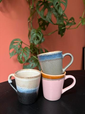 HK Living 70's Espresso Kopjes Set beschikbaar voor biedingen
