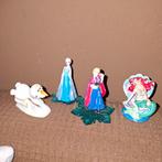 4 dinsey aquarium ornamentjes  ariel olaf, Ophalen