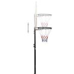 Basketbalstandaard 216-250 cm polyetheen gratis bezorgd, Nieuw, Ring, Bord of Paal, Ophalen of Verzenden