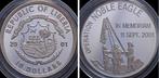 Liberia 2001 - 10 Dollar - Operation Noble Eagle, Ophalen of Verzenden, Overige landen