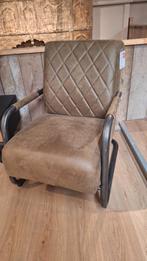 Fauteuil Civo - Industrieel Design, Huis en Inrichting, Fauteuils, Ophalen, Minder dan 75 cm, Zo goed als nieuw, Metaal